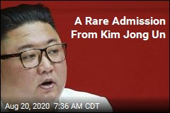 A Rare Admission From Kim Jong Un