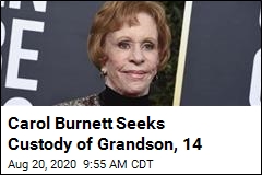 Carol Burnett, 87, Seeks Guardianship of Grandson