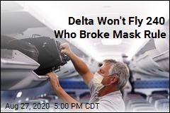 Airline Has 240 Names on List of Mask Violators