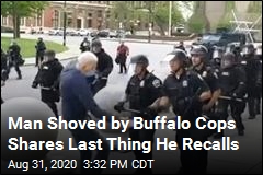 Man Shoved by Buffalo Cops Can&#39;t Recall Being Pushed