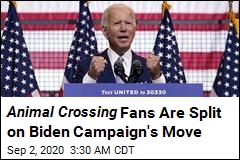Biden Campaign Now Offering Yard Signs ... in Animal Crossing