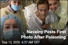 Navalny Posts First Photo After Poisoning