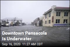 Downtown Pensacola Is Underwater