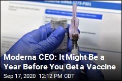 Moderna CEO: It Might Be a Year Before You Get a Vaccine