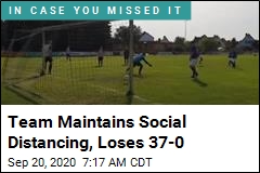 Socially Distanced Soccer Team Loses 37-0