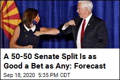 A 50-50 Senate Split Is as Good a Bet as Any: Forecast