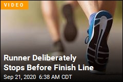 Noble Gesture From Triathlete Whose Rival Went Off Course