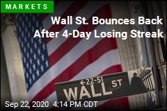 Wall Street Halts 4-Day Losing Streak