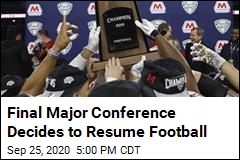 First Conference to Stop Football Is the Last to Resume