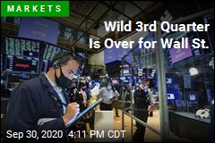 Bumpy Day Closes Out Wild Quarter for Wall St.