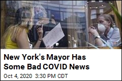 Mayor Has Bad COVID News for New Yorkers