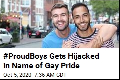 Proud Boys Hashtag Hijacked in Name of Gay Pride