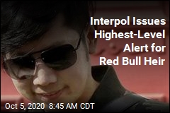 Interpol Issues Highest-Level Alert for Red Bull Heir