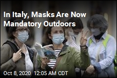 Italy Introduces Outdoor Mask Mandate