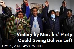 Victory by Morales&#39; Party Could Swing Bolivia Left