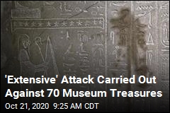 70 Museum Treasures Hit in Spraying Attack
