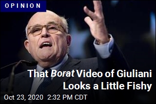 That Borat Video of Giuliani Looks Deceptively Edited