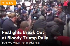 Brawls Erupt During NYC Trump Rally