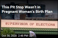 This Pit Stop Wasn&#39;t in Pregnant Woman&#39;s Birth Plan
