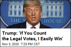 Trump: Corruption and Conspiracies Block Victory