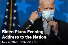 Biden Plans Speech, Maybe as the Winner