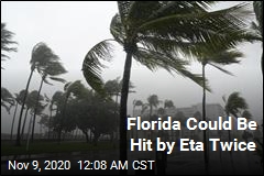 Eta, Now a Tropical Storm, Hits Florida ... for First Pass