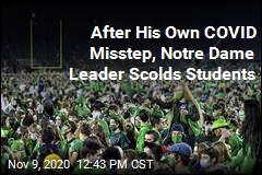 After Fans Rush Field, Notre Dame Orders COVID Tests