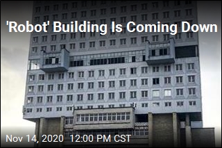 'Robot' Building Is Coming Down