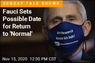 Fauci Sets Possible Date for Return to 'Normal'