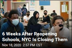 NYC Closes Schools Again as COVID Surges