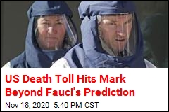 US Death Toll Hits Mark Fauci Failed to Predict