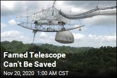 Arecibo Radio Telescope Can&#39;t Be Saved