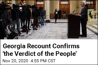 Georgia Recount Confirms 'the Verdict of the People'