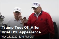 Trump Tees Off After Brief G20 Appearance