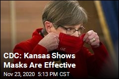 CDC: Kansas Shows Masks Are Effective