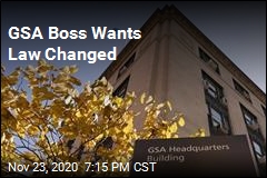 GSA Boss Wants Law Changed