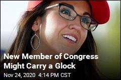 New Member of Congress Might Carry a Glock