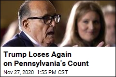 Trump Loses Again on Pennsylvania&#39;s Count