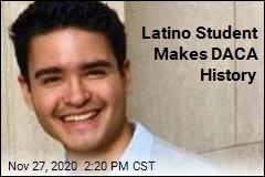 Latino Student Makes DACA History