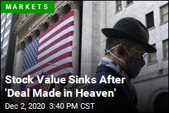 Stock Value Sinks After &#39;Deal Made in Heaven&#39;