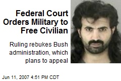 Federal Court Orders Military to Free Civilian