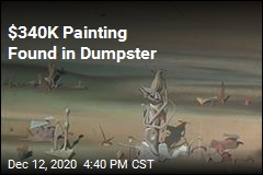 $340K Painting Found in Dumpster