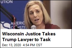 Wisconsin Justice Says Trump Suit &#39;Smacks of Racism&#39;