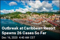 Caribbean Island Locked Down After 26 Cases Linked to Resort