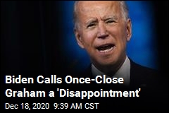 Joe Biden: Lindsey Graham a &#39;Personal Disappointment&#39;