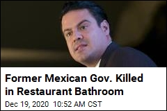 Former Gov. Gunned Down in Restaurant Bathroom