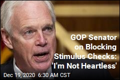 GOP Senator on Blocking Stimulus Checks: &#39;I&#39;m Not Heartless&#39;