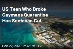 Sentence Altered for Teen Who Broke Caymans Quarantine