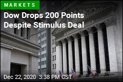 Dow Drops 200 Points Despite Stimulus Deal