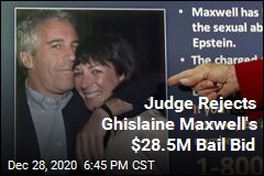 Judge Rejects Ghislaine Maxwell&#39;s $28.5M Bail Bid